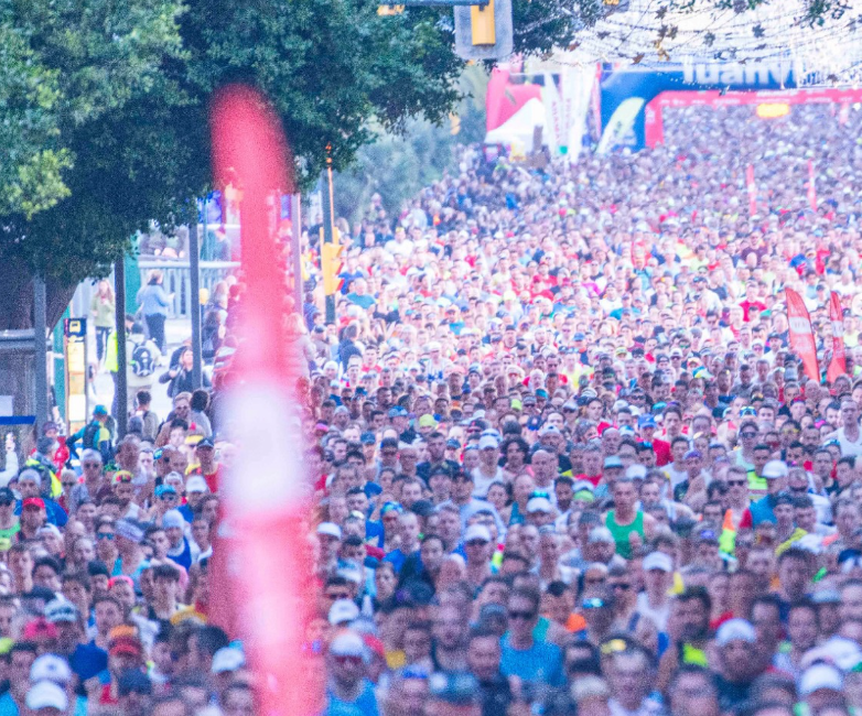 Malaga marathon photo